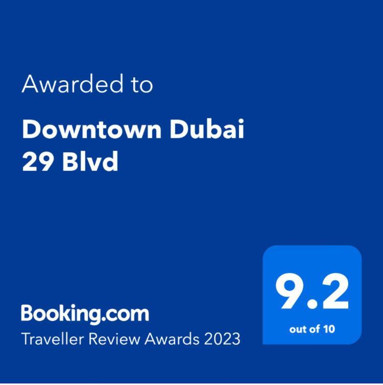 Downtown Boulevard One Bedroom Apt In 29 Blvd غرفة وصالة Burj & Fountain View Master Bedroom Plus 2 Single Beds In Living Room Ντουμπάι Εξωτερικό φωτογραφία